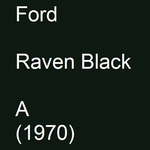 Ford, Raven Black, A (1970).